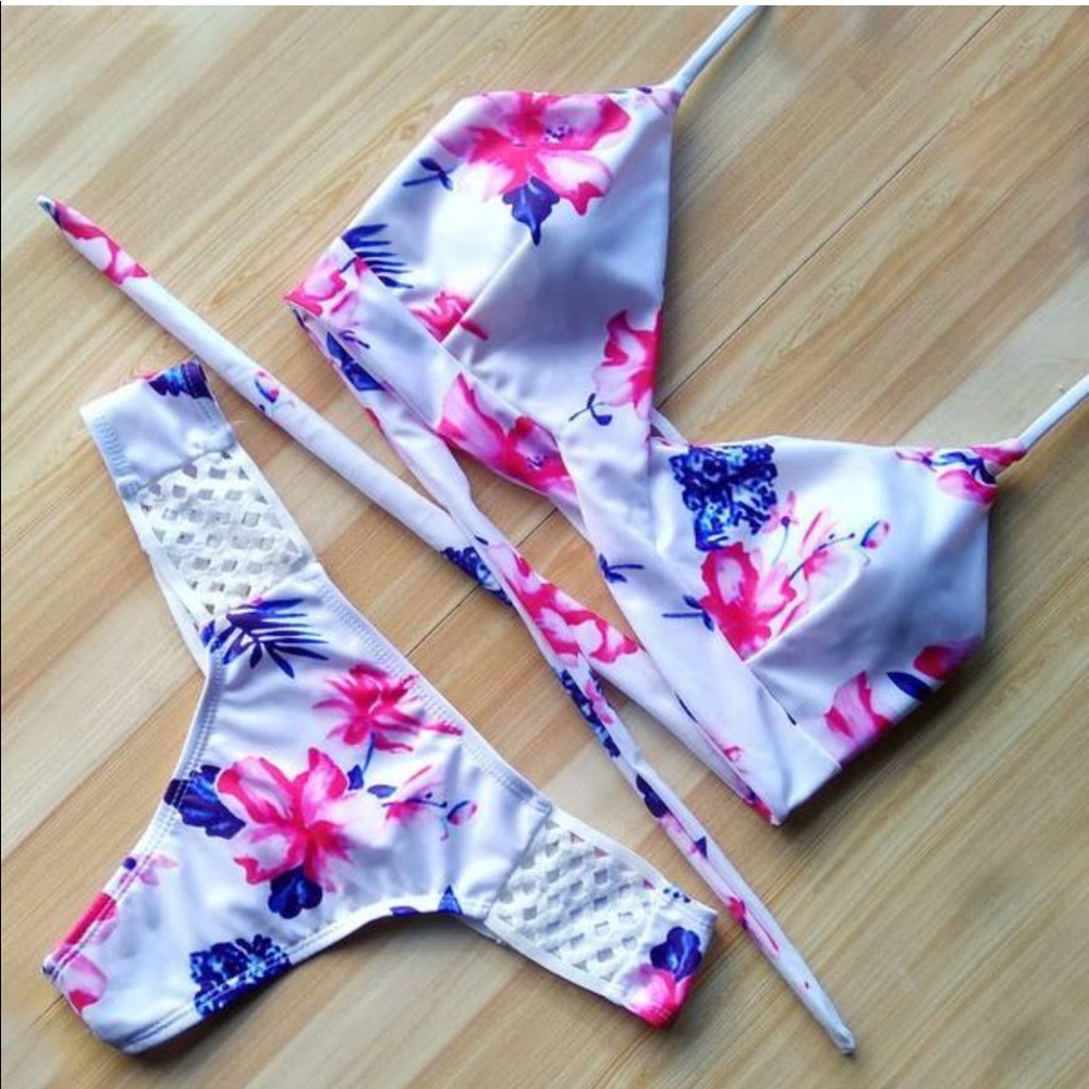Floral Wrap Bikini